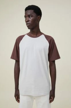 Cotton On Men Loose Fit Raglan T-Shirt