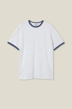 Cotton On Men Loose Fit Ringer T-Shirt 11 Cotton On Men Loose Fit Ringer T-Shirt -Cotton Shop 3612080 02 5