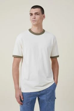 Cotton On Men Loose Fit Ringer T-Shirt