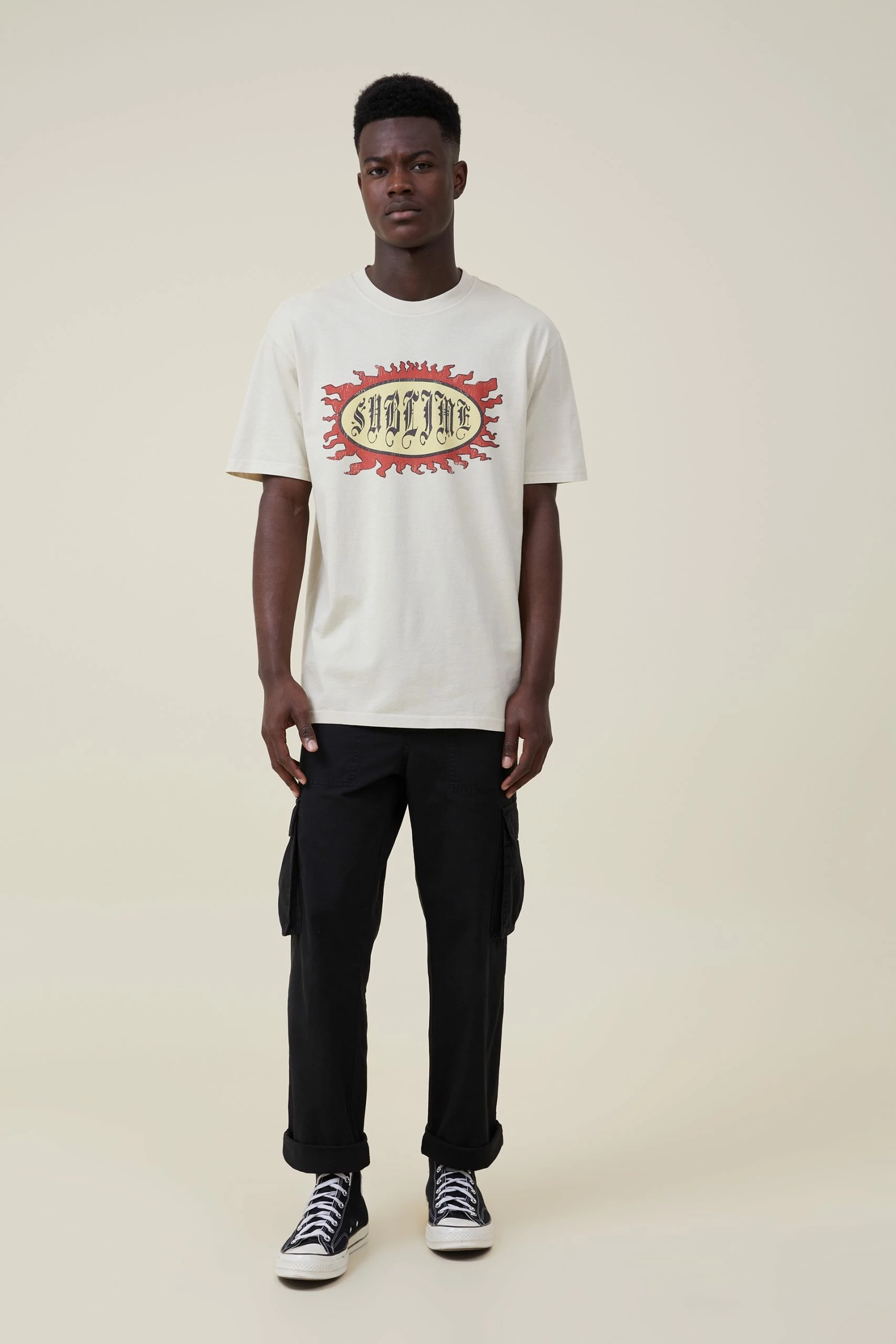 Cotton On Men Premium Loose Fit Music T-Shirt 4 Cotton On Men Premium Loose Fit Music T-Shirt - Image 2