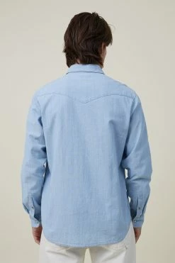 Cotton On Men Dallas Long Sleeve Shirt -Cotton Shop 3612106 01 3