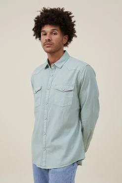 Cotton On Men Dallas Long Sleeve Shirt