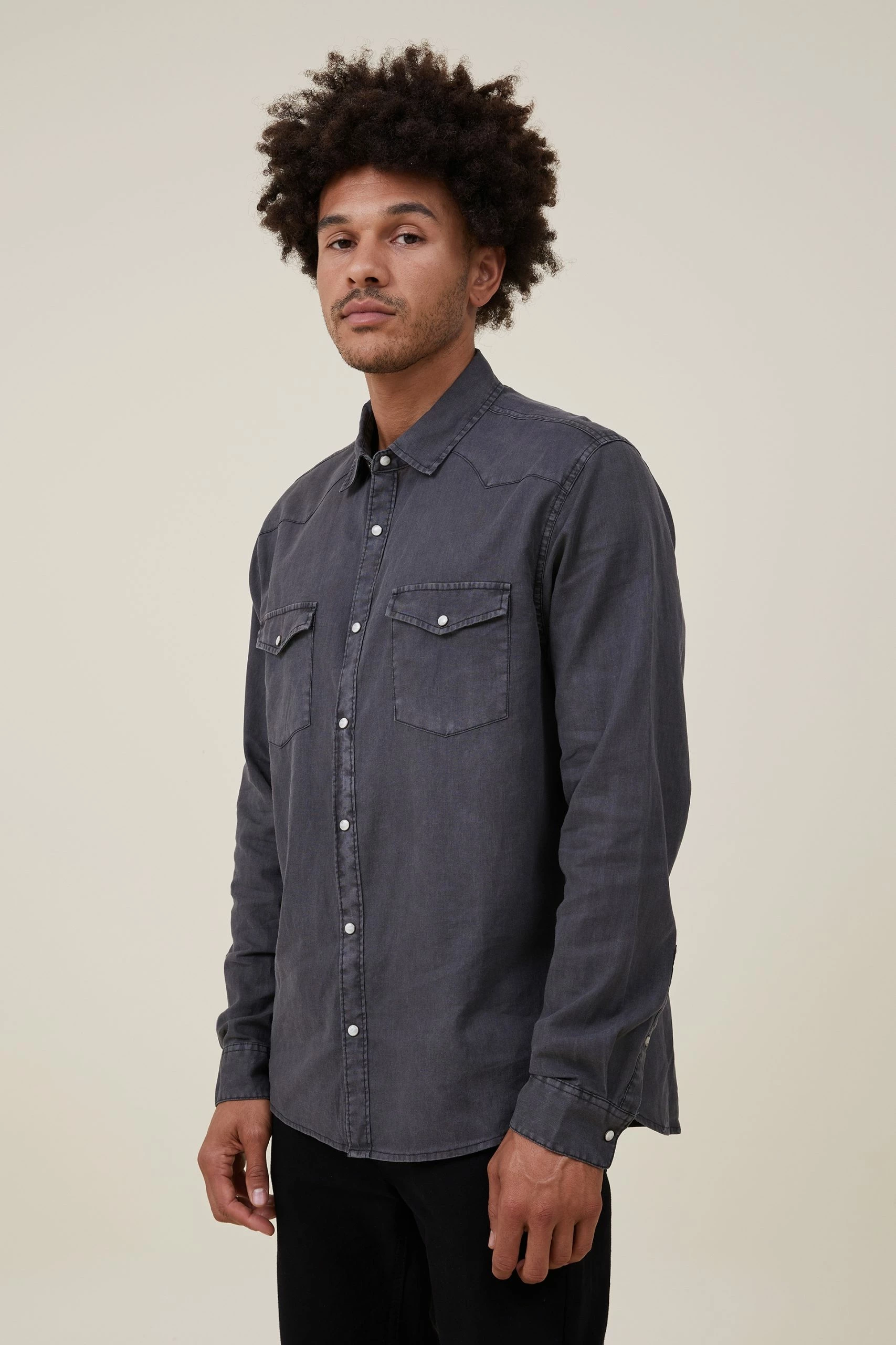 Cotton On Men Dallas Long Sleeve Shirt 3 Cotton On Men Dallas Long Sleeve Shirt