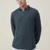 Cotton On Men Portland Long Sleeve Shirt -Cotton Shop 3612112 09 2