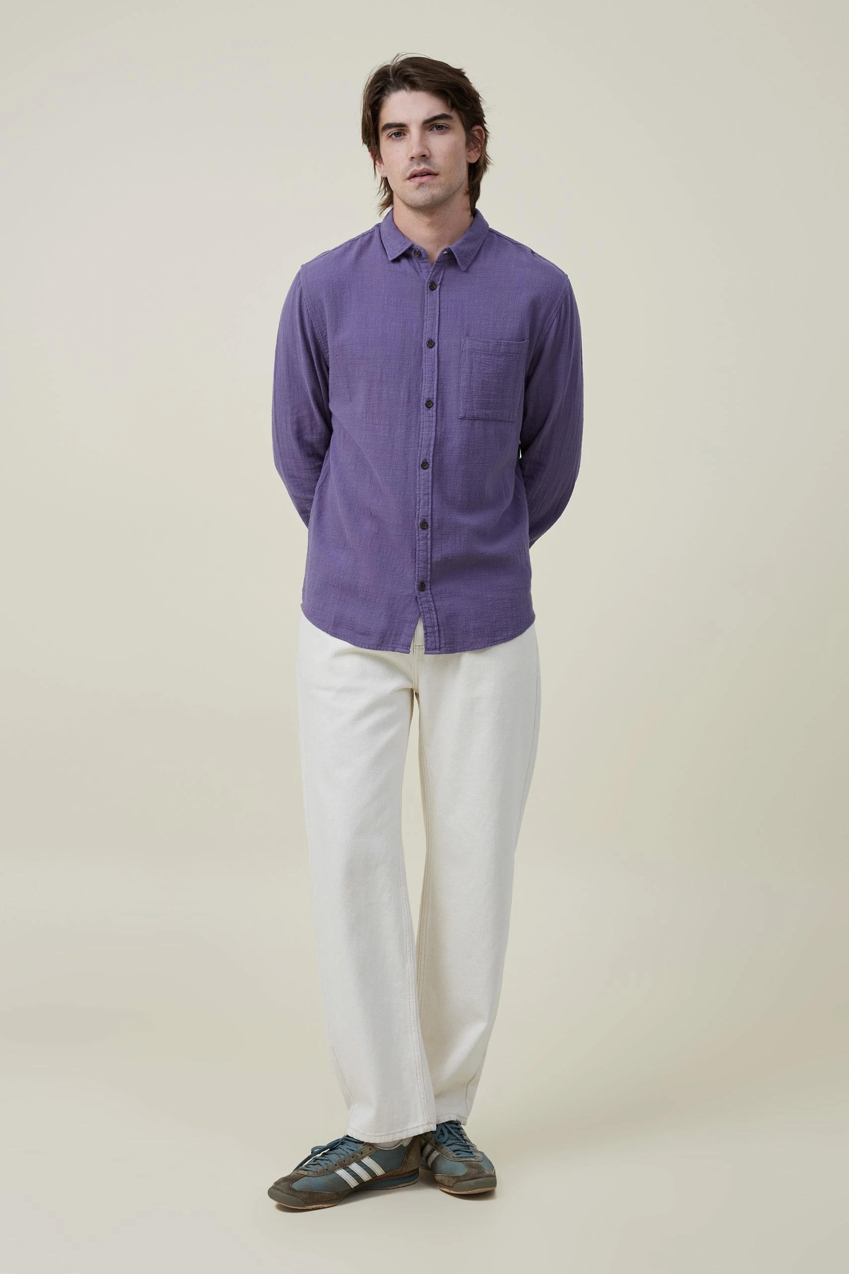 Cotton On Men Portland Long Sleeve Shirt 4 Cotton On Men Portland Long Sleeve Shirt - Image 2