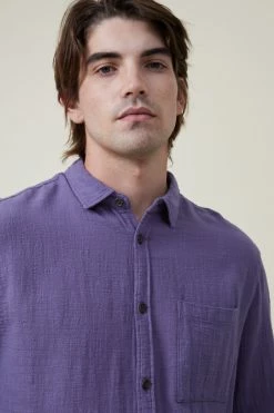 Cotton On Men Portland Long Sleeve Shirt 10 Cotton On Men Portland Long Sleeve Shirt -Cotton Shop 3612112 12 4