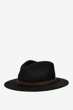 Cotton On Men Wide Brim Felt Hat