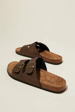 Cotton On Men Double Buckle Sandal 8 Cotton On Men Double Buckle Sandal -Cotton Shop 363765 08 3