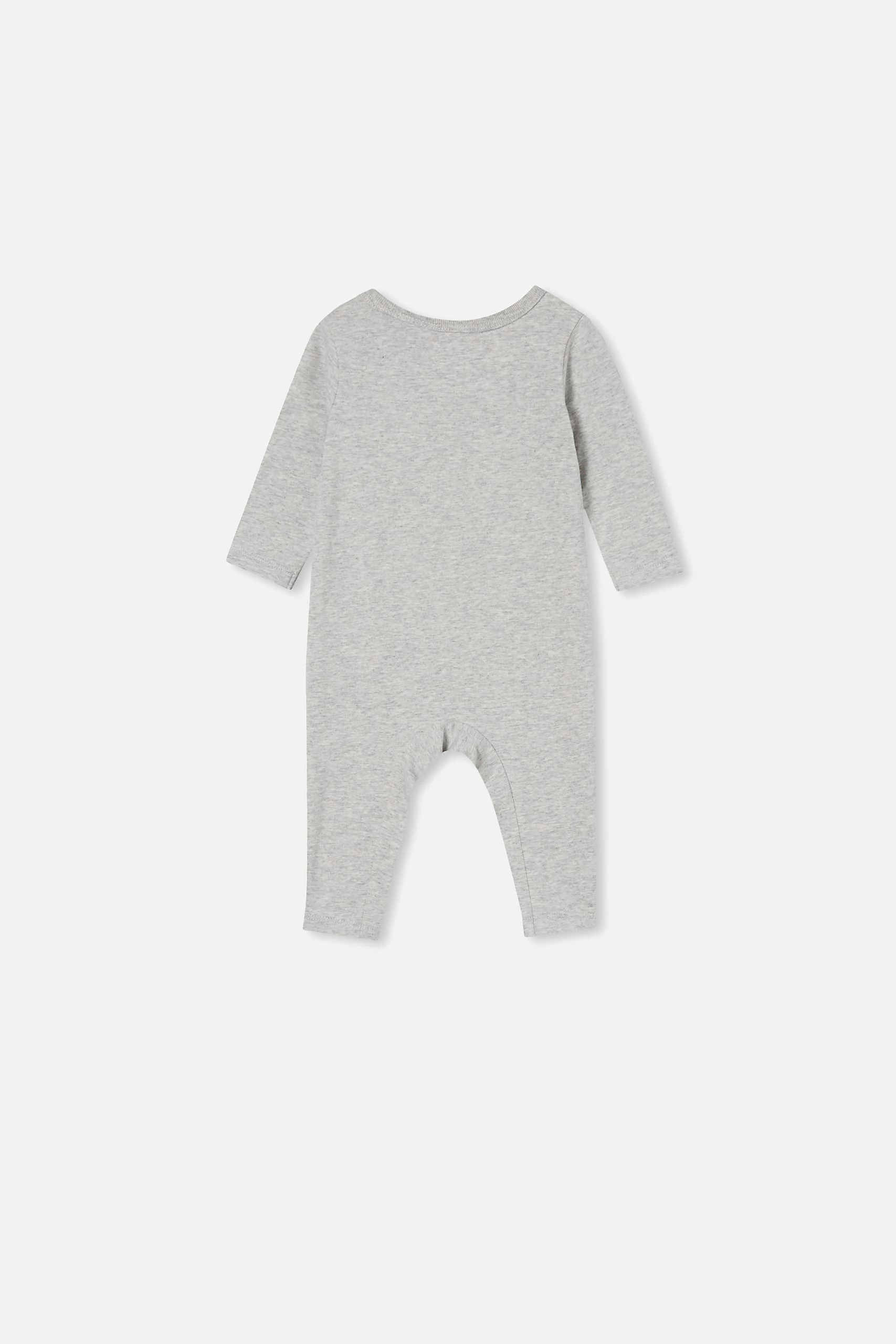 Cotton On Kids The Long Sleeve Snap Romper - Usa 5 Cotton On Kids The Long Sleeve Snap Romper - Usa - Image 3
