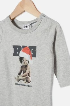 Cotton On Kids The Long Sleeve Snap Romper - Usa 9 Cotton On Kids The Long Sleeve Snap Romper - Usa -Cotton Shop 7340468 10 4