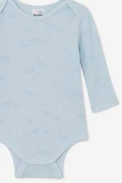Cotton On Kids Organic Newborn Long Sleeve Bubbysuit 6 Cotton On Kids Organic Newborn Long Sleeve Bubbysuit -Cotton Shop 7340521 09 1