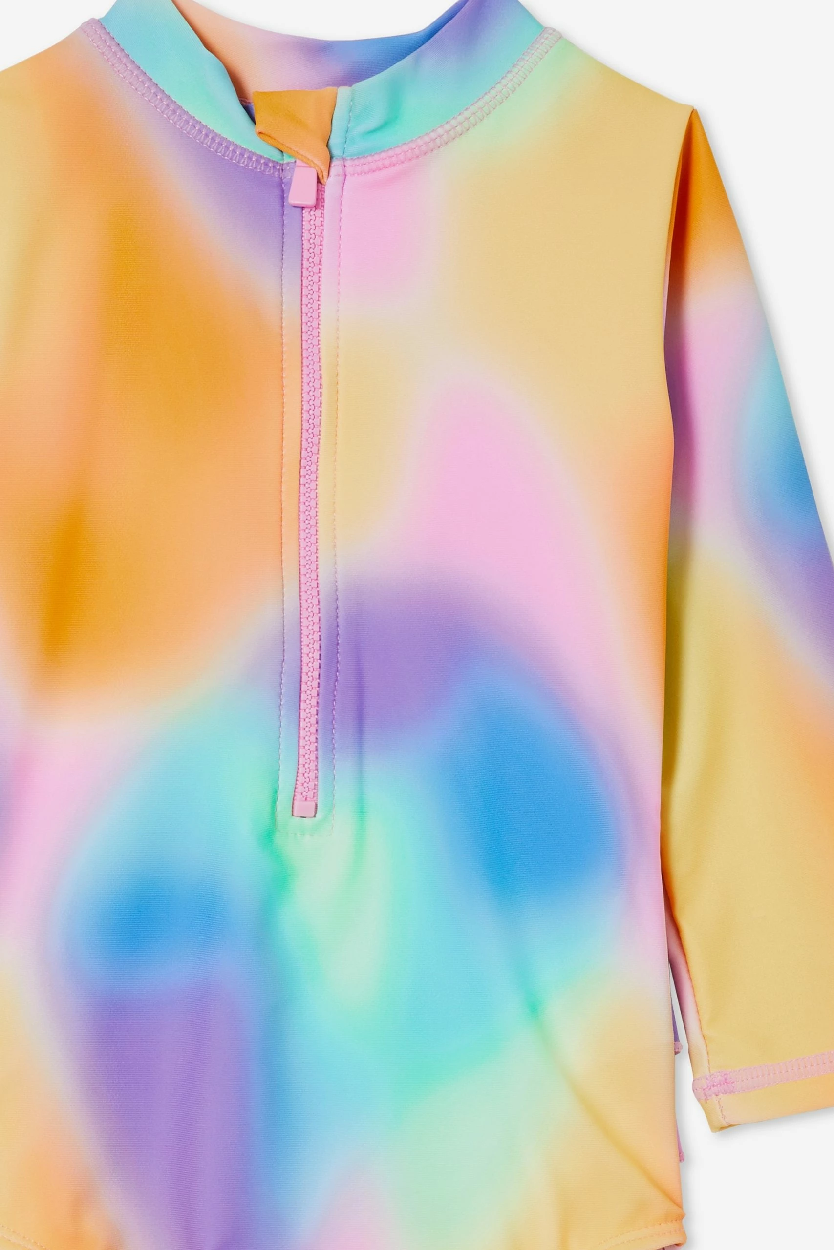 Cotton On Kids Lucy Long Sleeve Ruffle Back Swimsuit 4 Cotton On Kids Lucy Long Sleeve Ruffle Back Swimsuit - Image 2