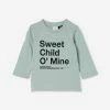 Cotton On Kids Jamie Long Sleeve Tee-Lcn 1 Cotton On Kids Jamie Long Sleeve Tee-Lcn -Cotton Shop 7341668 52 2