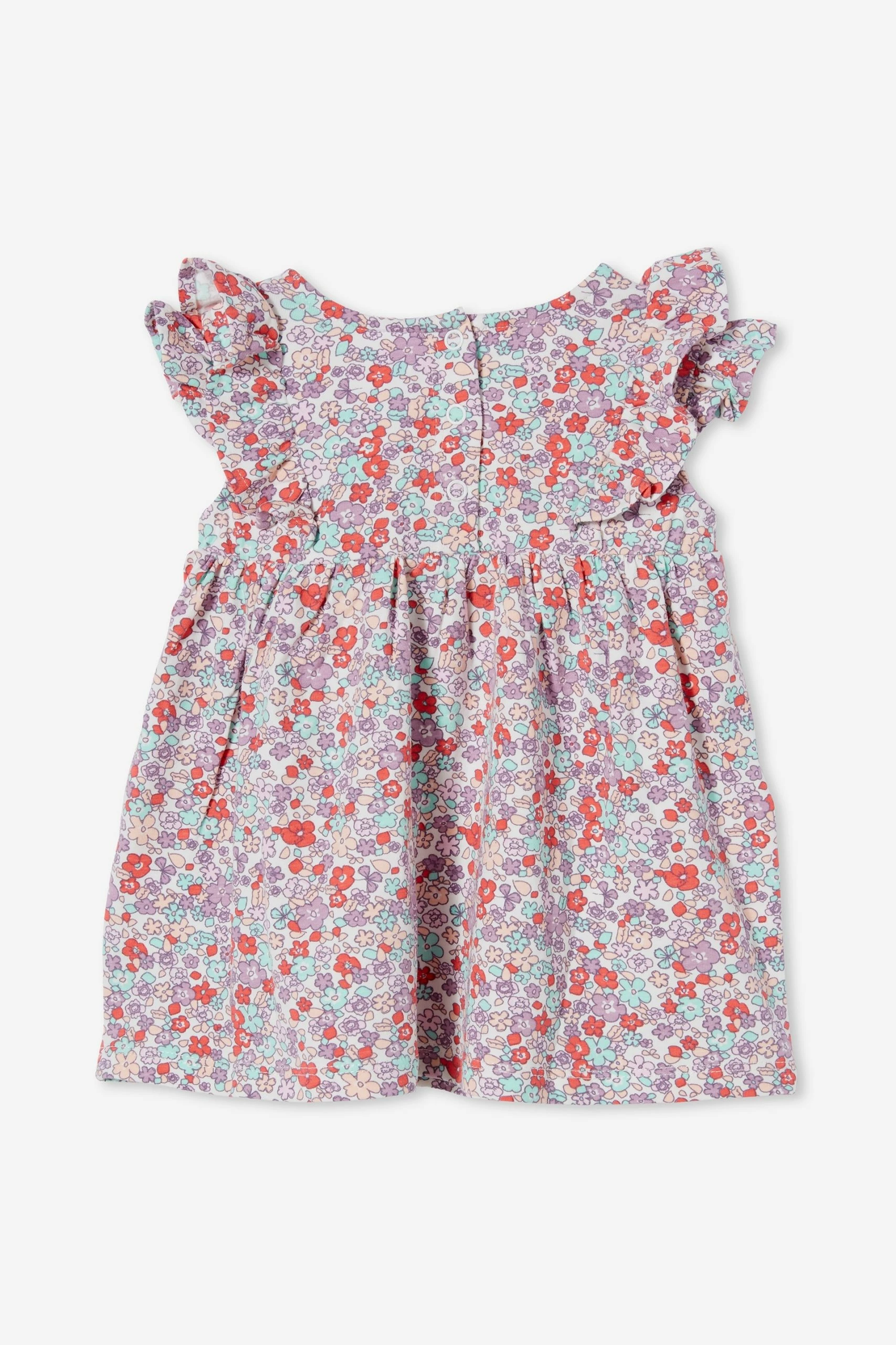 Cotton On Kids Megan Sleeveless Ruffle Dress 5 Cotton On Kids Megan Sleeveless Ruffle Dress - Image 3