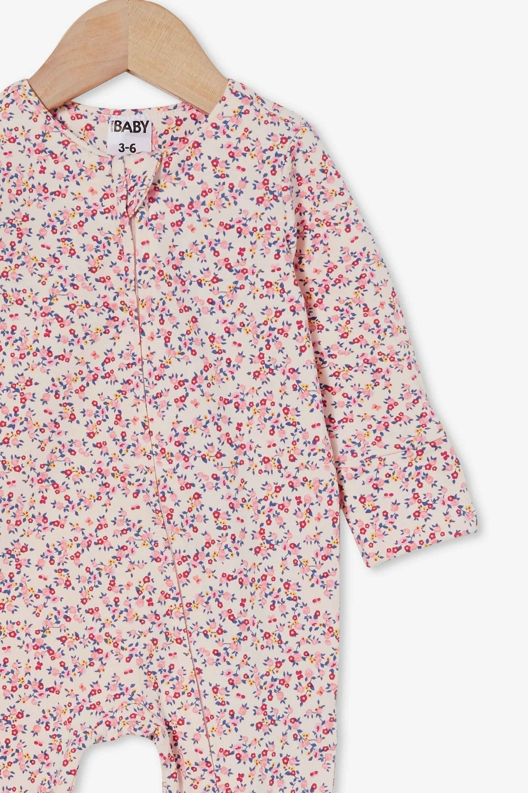 Cotton On Kids The Long Sleeve Zip Romper Usa 4 Cotton On Kids The Long Sleeve Zip Romper Usa - Image 2