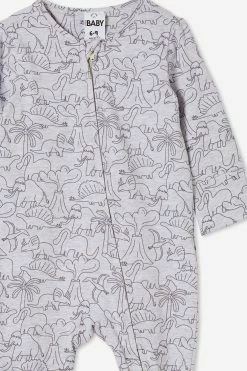 Cotton On Kids The Long Sleeve Zip Romper Usa 6 Cotton On Kids The Long Sleeve Zip Romper Usa -Cotton Shop 7342030 45 1