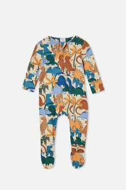 Cotton On Kids The Long Sleeve Zip Romper Usa