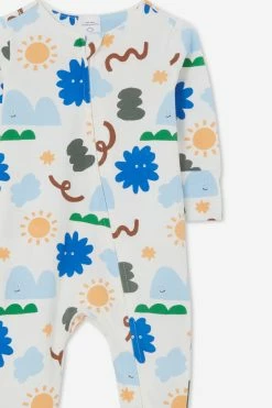 Cotton On Kids The Long Sleeve Zip Romper Usa 6 Cotton On Kids The Long Sleeve Zip Romper Usa -Cotton Shop 7342030 68 1