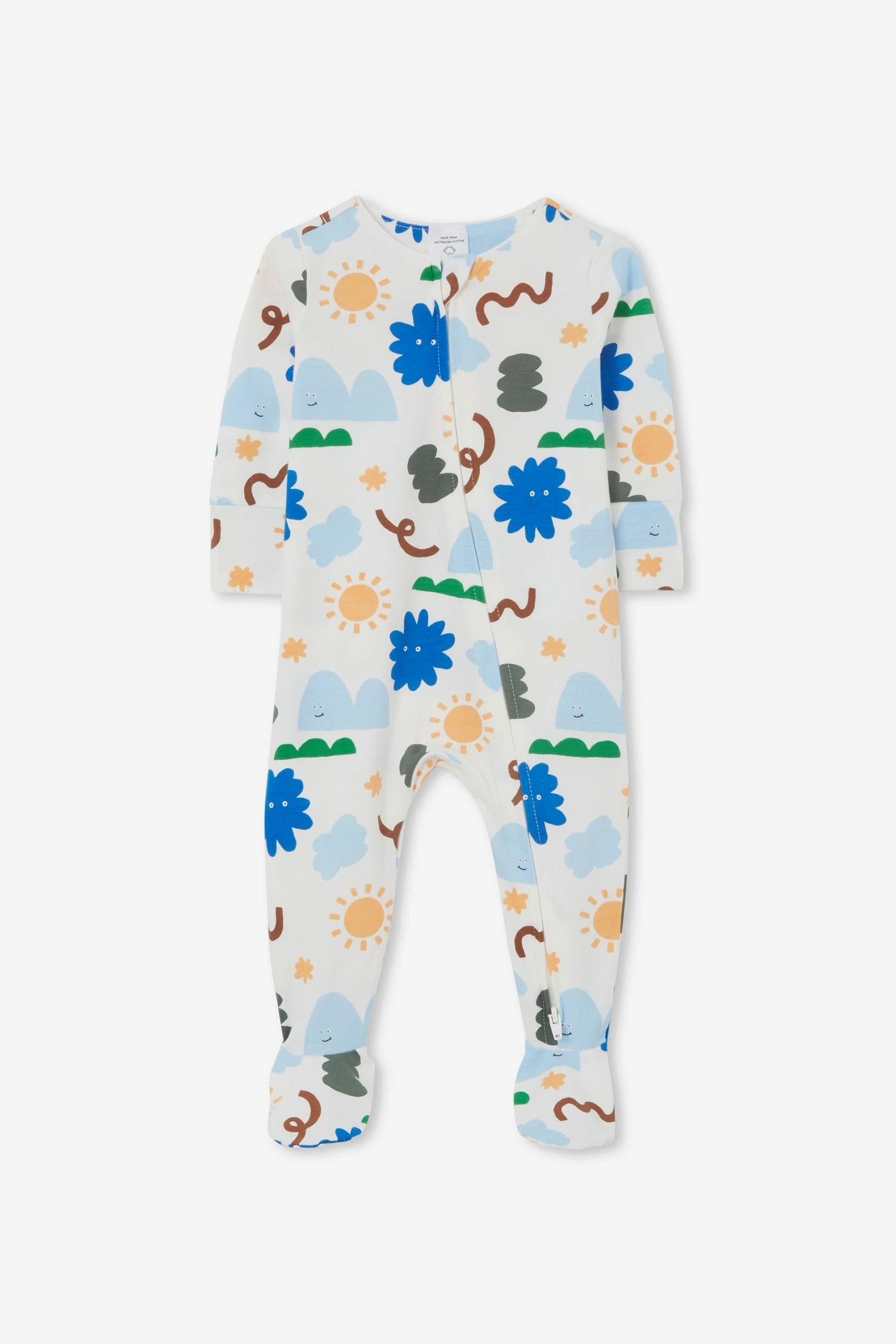 Cotton On Kids The Long Sleeve Zip Romper Usa 3 Cotton On Kids The Long Sleeve Zip Romper Usa