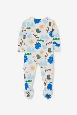 Cotton On Kids The Long Sleeve Zip Romper Usa 7 Cotton On Kids The Long Sleeve Zip Romper Usa -Cotton Shop 7342030 68 3