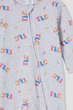 Cotton On Kids The Long Sleeve Zip Romper Usa-Lcn -Cotton Shop 7342031 22 1