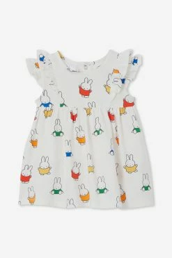 Cotton On Kids Megan Sleeveless Ruffle Dress Lcn