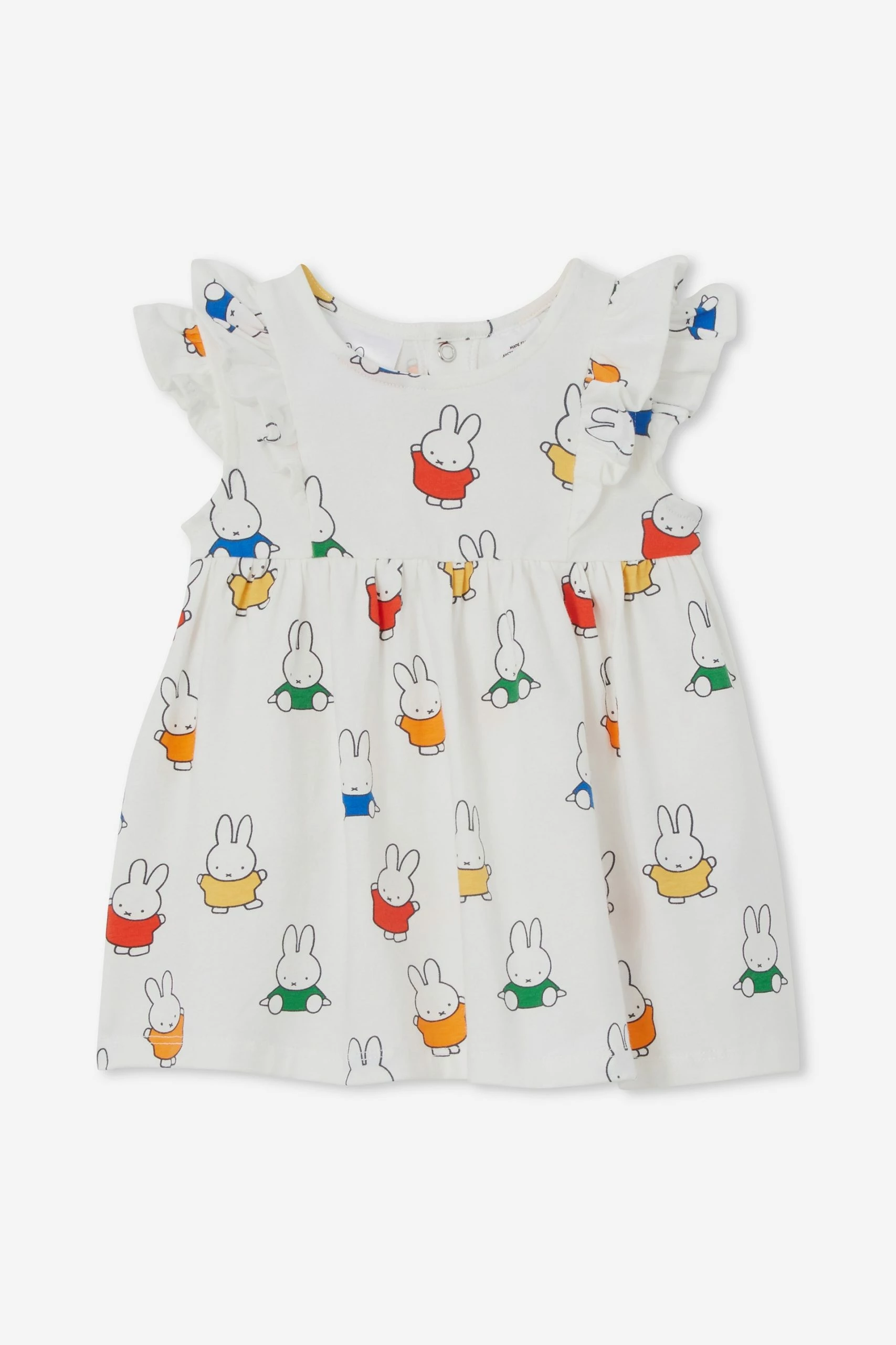 Cotton On Kids Megan Sleeveless Ruffle Dress Lcn 3 Cotton On Kids Megan Sleeveless Ruffle Dress Lcn