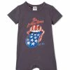 Cotton On Kids The Usa Short Sleeve Romper Lcn -Cotton Shop 7343039 08 2