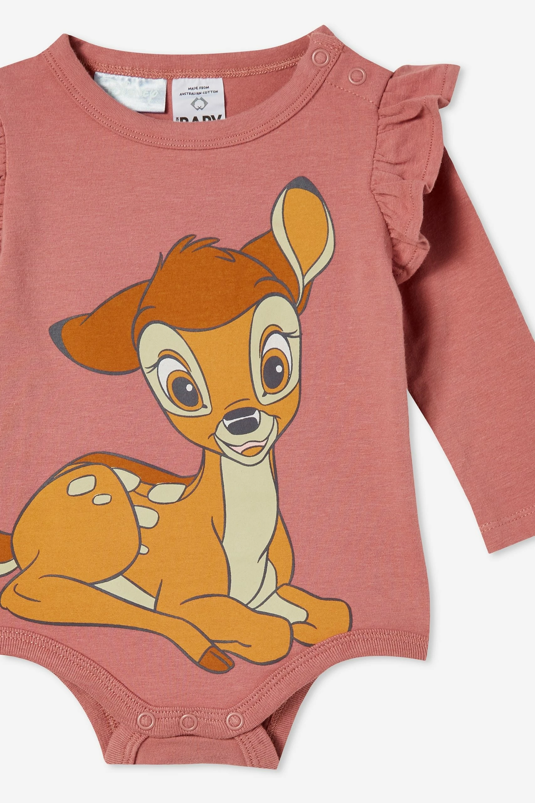 Cotton On Kids The Long Sleeve Ruffle Bubbysuit-Lcn 4 Cotton On Kids The Long Sleeve Ruffle Bubbysuit-Lcn - Image 2