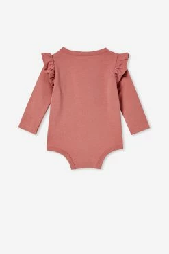 Cotton On Kids The Long Sleeve Ruffle Bubbysuit-Lcn 7 Cotton On Kids The Long Sleeve Ruffle Bubbysuit-Lcn -Cotton Shop 7343230 02 3