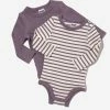 Cotton On Kids 2 Pack Essentials Long Sleeve Bubbysuit -Cotton Shop 7343373 09 2