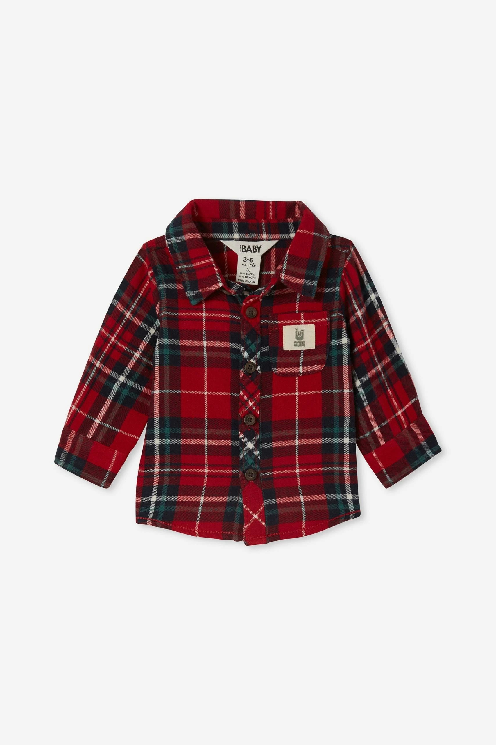 Cotton On Kids Baby Rugged Shirt 3 Cotton On Kids Baby Rugged Shirt