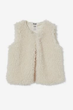 Cotton On Kids Vanessa Faux Fur Vest
