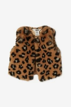 Cotton On Kids Vikki Faux Fur Vest