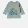 Cotton On Kids Jamie Long Sleeve Tee -Cotton Shop 791871 158 2